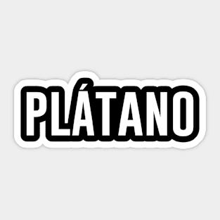 Platano Sticker